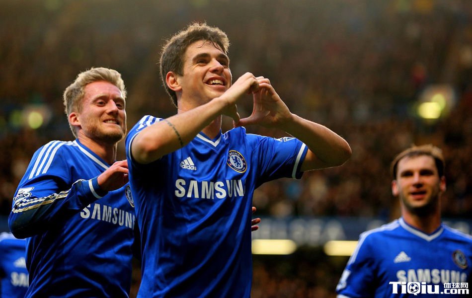 切尔西奥斯卡+现金换博格巴