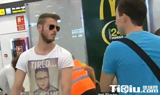 德赫亚现身马德里