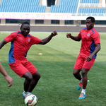 北控赛前踩场训练 王长庆亮相训练场