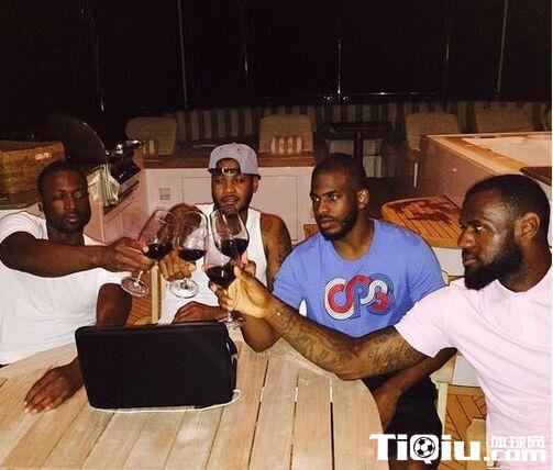 四大巨星同游巴哈马