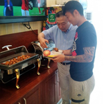 张稀哲食堂签约国安 高潮亲自为爱将夹菜