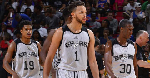 夏季联赛:马刺VS老鹰75-68