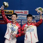 曹缘秦凯获3米板冠军