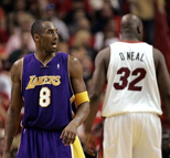 九大经典圣诞大战图集 奥尼尔三次击败科比