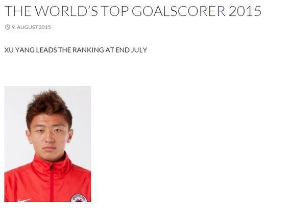 杨旭超内马尔C罗领跑世界顶级射手榜