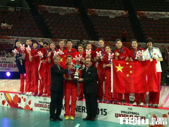 2015中国女排世界杯夺冠