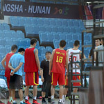 中国男篮长沙备战亚锦赛