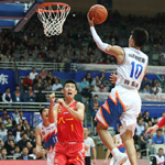 CBA第二轮上海82-64八一