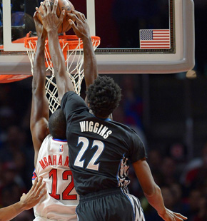 快船主场擒狼2连胜 格里芬26+8+8威金斯21分