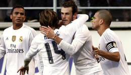 C罗贝尔齐破门 皇马2-0止连败距巴萨6分