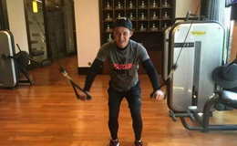 邹市明晒训练照 谁说他只会混娱乐圈