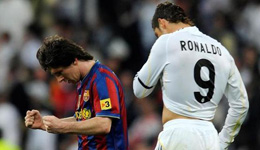 C罗是机器成功全靠狠练 梅西就像艺术家