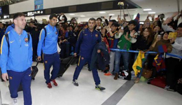 梅西秀惊人脚法看呆日本球迷