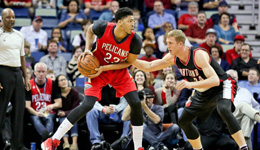 鹈鹕26分痛击开拓者 浓眉28+12利拉德缺阵