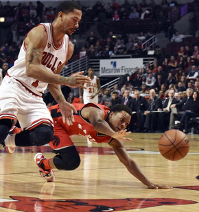 常规赛:猛龙97-104公牛