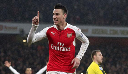 吉鲁助攻铁卫 阿森纳主场4连胜独占榜首