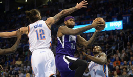 国王VS雷霆116-114 国王首次在俄城赢球