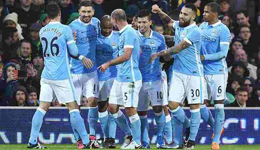 足总杯曼城3-0晋级 阿奎罗德布劳内建功