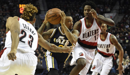 开拓者VS爵士99-85 利拉德打出全面表现