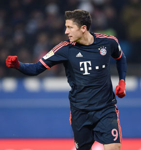 拜仁客场2比1击败汉堡