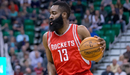 火箭VS爵士114-117 哈登42分难救主