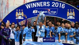 联赛杯曼城夺冠 门将神勇连扑点球助球队