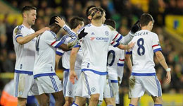 科斯塔争议破门 切尔西2-1首取3连胜