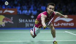 体坛"小李子"李宗伟 六进决赛终无缘冠军