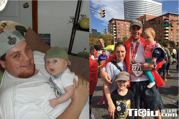 美国300斤胖哥5年减重百斤 全马3小时30分完成