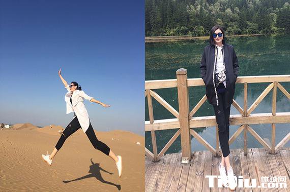 女篮队长露雯晒大长腿PK吉尼斯女孩