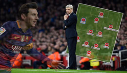 巴萨VS阿森纳:欧战交锋的恩怨情仇