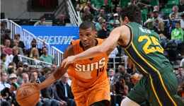 爵士vs太阳103-69 戈贝特制霸篮下吊打菲尼克斯