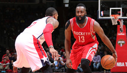 火箭劳模不休息 哈登备战雷霆满勤出赛