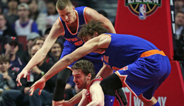 尼克斯vs公牛115-107 波神29+10斩获牛角获连胜