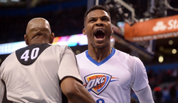 雷霆vs爵士113-91 雷家二少引爆犹他迎六连胜