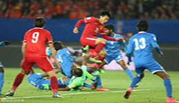 高洪波满意国足战斗精神 大胜有助生死战刷卡