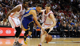 帅老卡尔称公牛防守如铁桶 新强勇士爆发强劲进军72胜