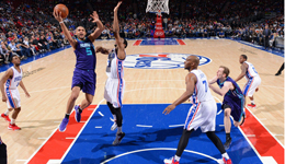 黄蜂vs76人100-85 巴图姆斩获三双怒送76人十连败