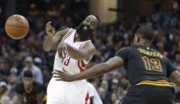 火箭哈登末节独揽18分 阿里扎诡异弧线完成大逆转