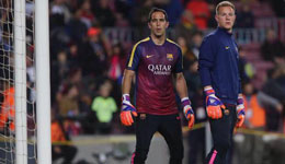 巴萨门将之争 布拉沃小狮王谁能担当主力