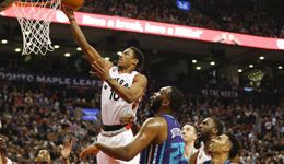 黄蜂奔袭多伦多未果 猛龙双星击落黄蜂送去两连败