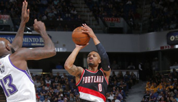 国王客场失利败走波特兰 利拉德力保胜果驱考神