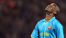 埃托奥希望未来执教国米 莫拉蒂是最伟大主席