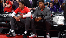 洛瑞摆脱低迷率队大反击 德罗赞末节枯坐冷板凳