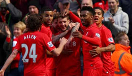 利物浦主场2-2纽卡斯尔 斯图里奇闪电破门