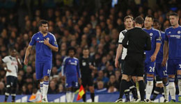 切尔西主场2-2战平热刺 蓝军帮助狐狸城夺冠