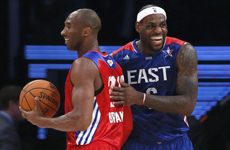 致敬科比生涯记忆 詹皇与科比全明星博弈精彩时刻