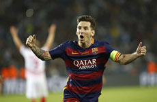 盘点梅西精彩传球集锦 退居中场仍是大师