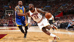 骑士成为夺冠大热门 雷霆领先勇士赔率仍在第三