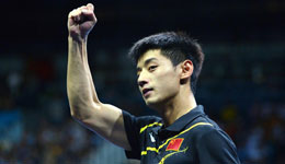 张继科将参加里约男单 他的杀伤力会给队伍带来厚实感